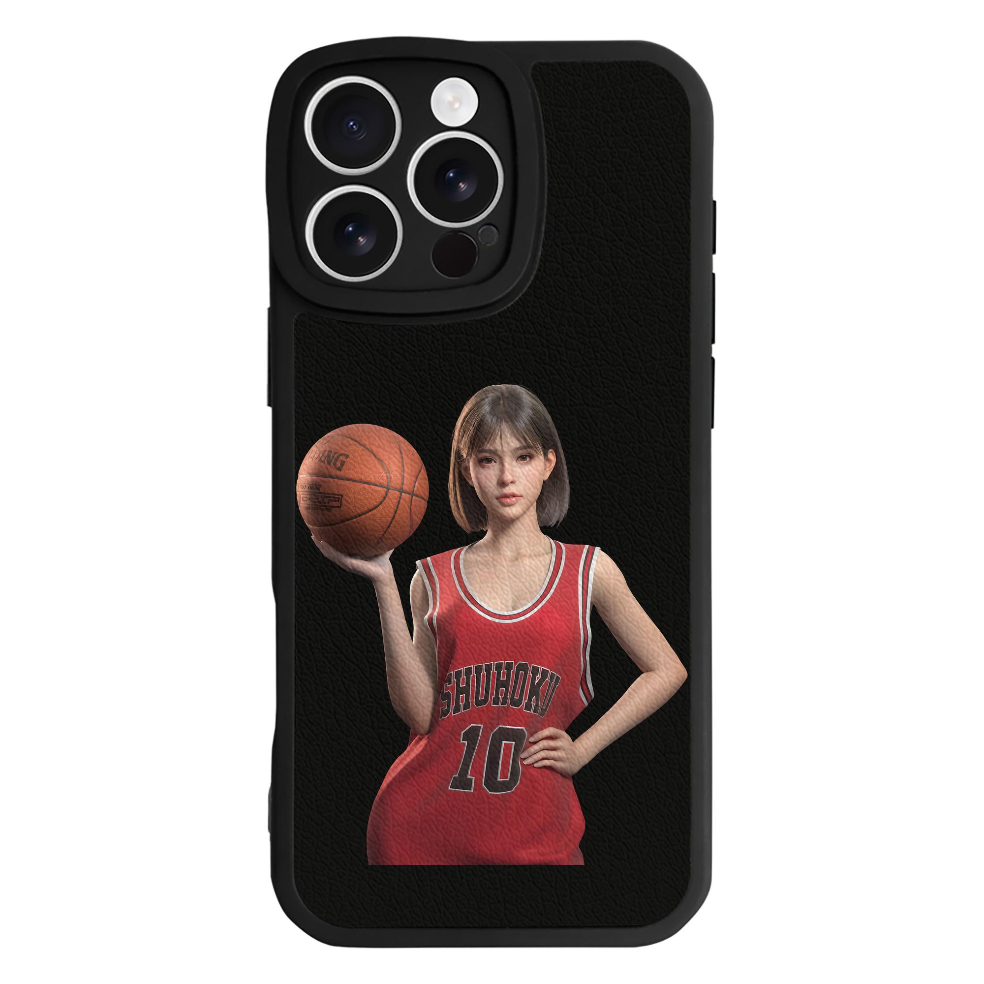 （画像用） SLAM DUNK／スラムダンク 【iPhone 16シリーズ対応】シリコンスマホケース（レザー調） 材質：シリコン